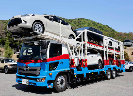 5台積載車