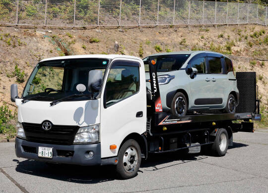 1台積載車